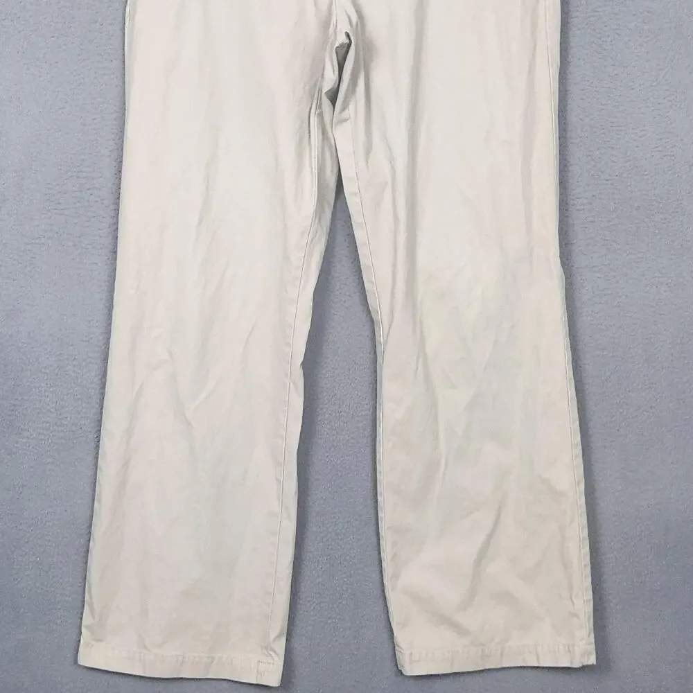 Banana Republic Pants Mens 36x34 Beige Dawson Chino 100% Cotton Casual Classic